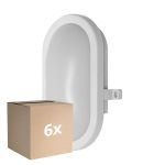 Opakowanie 6x Ledvance LED Bulkhead Valkoinen 11W - 840 